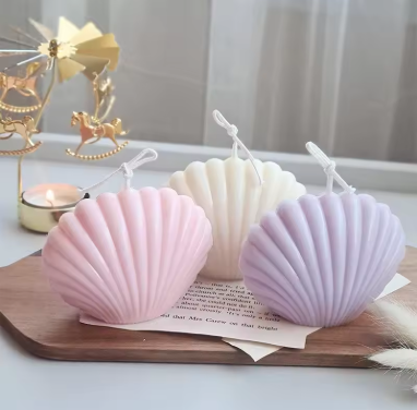 Pacifrica - Candle making kit with silicone mold me-shell