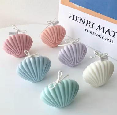 Pacifrica - Candle making kit with silicone mold me-shell