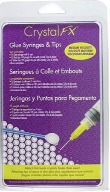 BeadSmith - CrystalFX Glue Syringes with Tips for Gem-Tac, 15 pack