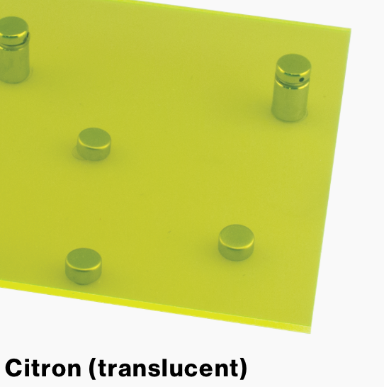 DOODLES - ROWMARK  CITRON  - 1/8 - 3.0MM - 303mm x 303mm 1 Ply Sheet