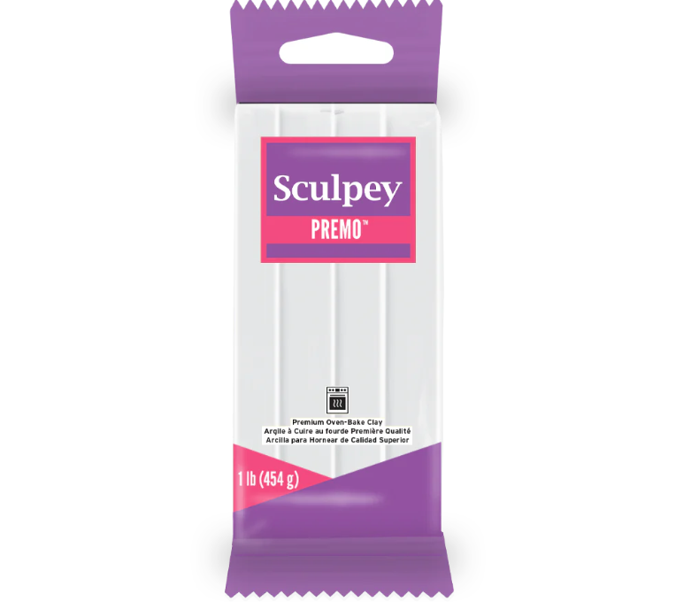 Sculpey Premo Polymer Clay 1lb (454g) White