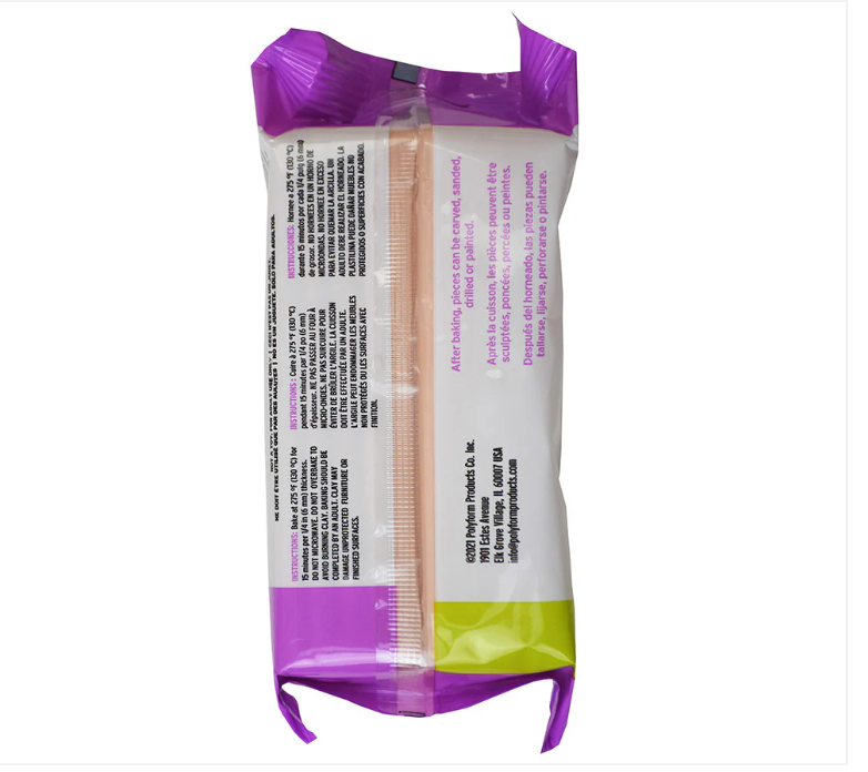 Super Sculpey Living Doll Clay 1lb (454g)  Beige