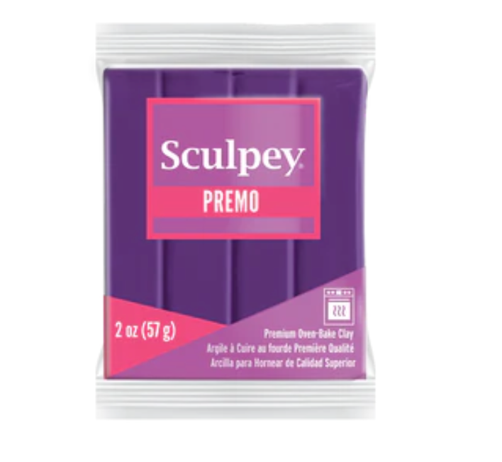 Sculpey Premo Polymer Clay 2oz Purple