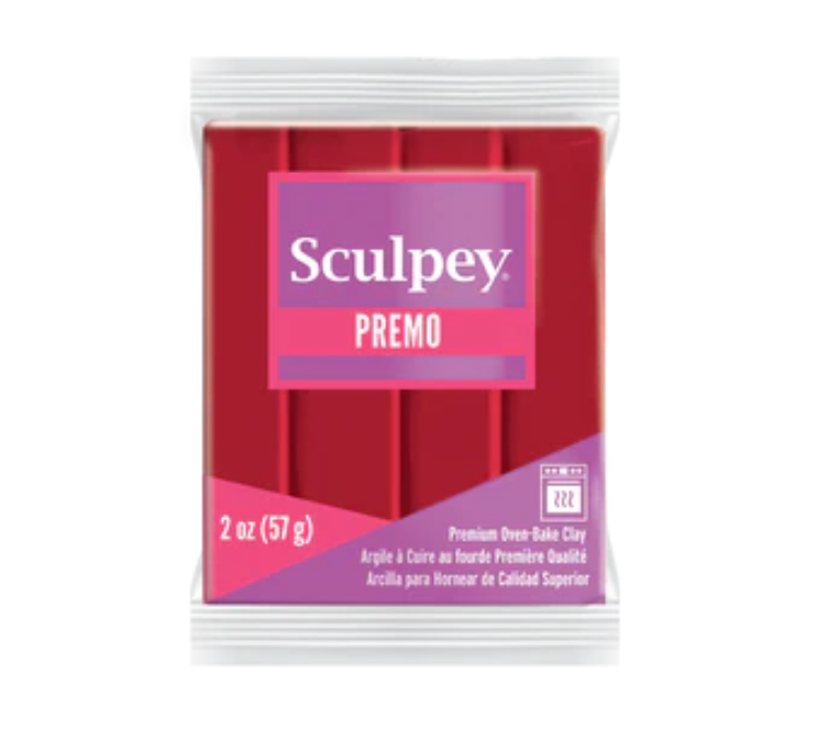 Sculpey Premo Polymer Clay 2oz Pomegranate