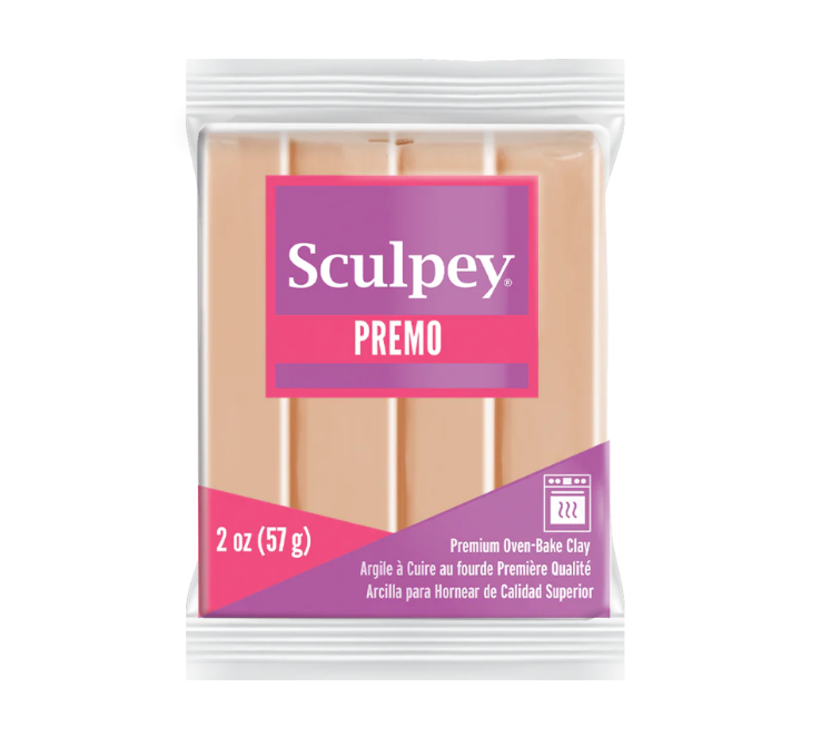 Sculpey Premo Polymer Clay 2oz Beige