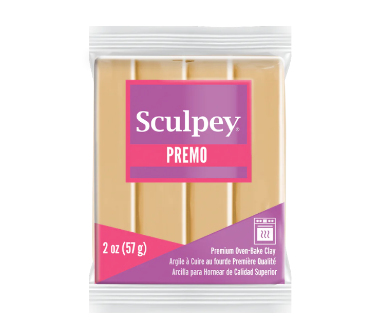 Sculpey Premo Polymer Clay 2oz Ecru