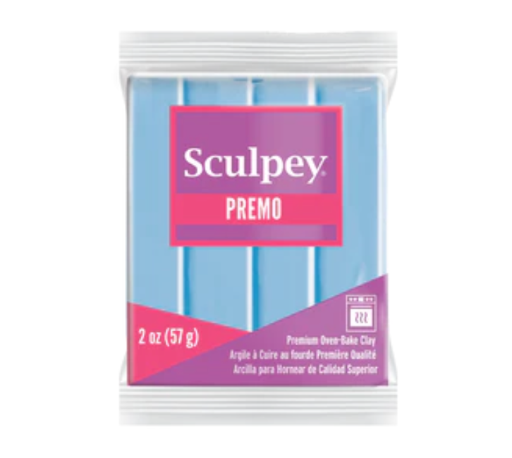 Sculpey Premo Polymer Clay 2oz Pale Blue