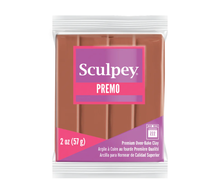 Sculpey Premo Polymer Clay 2oz Terra Cotta