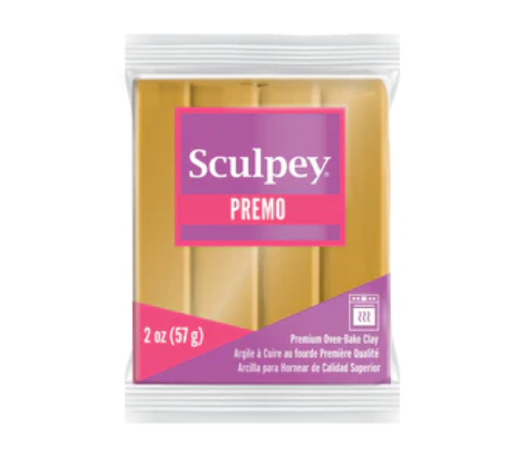 Sculpey Premo Premium Oven-Bake Clay 2oz 18K Gold