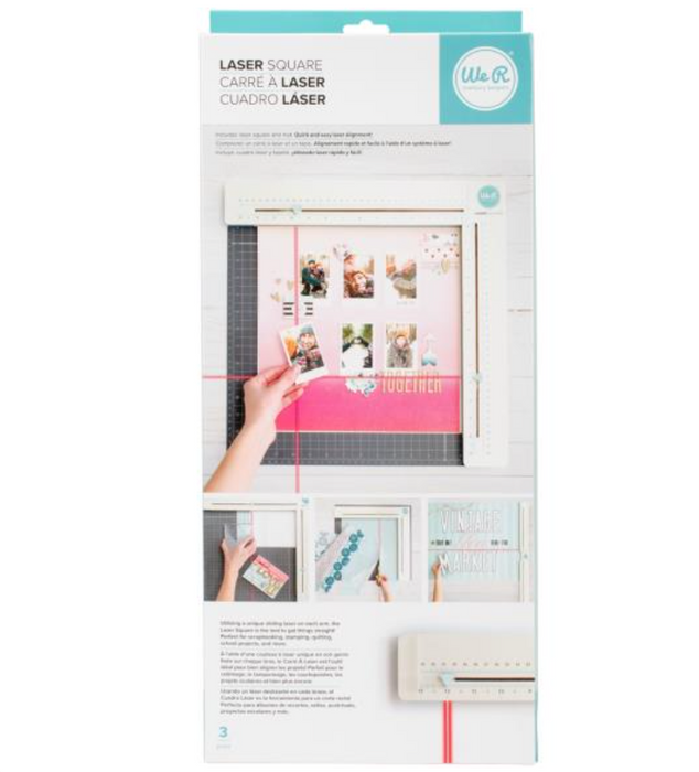 We R Memory Keepers Laser Square & Mat 3 Pieces