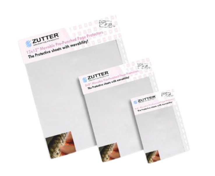 Zutter - Bind-It-All - Movable Page Protector - 12"x 12"
