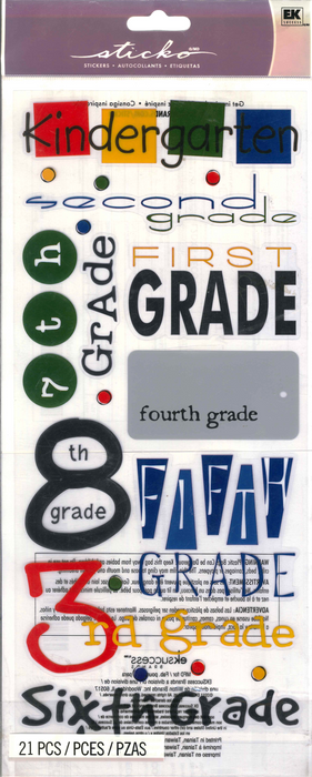 Ek Success - Sticko Stickers - School