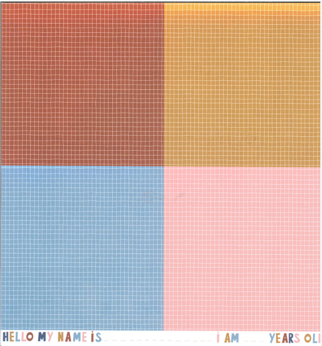 Lady Pattern Paper - 12" x 12" DS-Paper - LIL`KIDDOS - Starsies