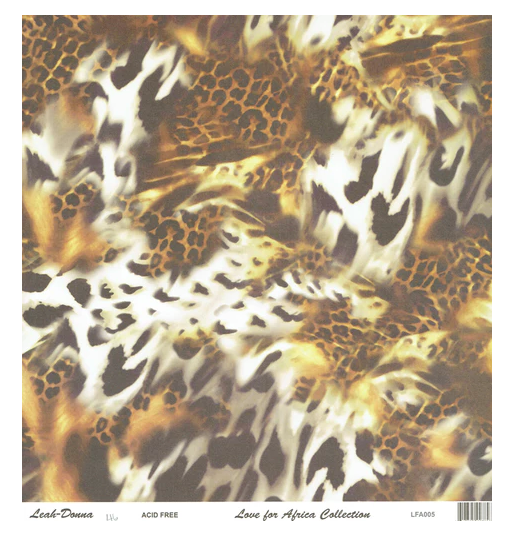 Leah-Donna - 12" x 12" Paper Pack Collection - Love for Africa