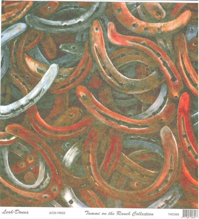 Leah-Donna - 12" x 12" Paper Pack Collection - Love for Horses