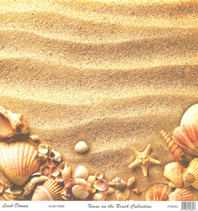 Leah-Donna - 12" x 12" Paper Pack Collection - Christmas on the Beach Kit