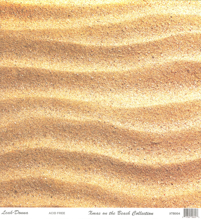 Leah-Donna - 12" x 12" DS-Paper - Xmas on the Beach (XTB004)