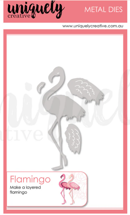 Uniquely Creative - Cutting Die - Flamingo