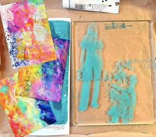 Gel Press - Monoprinting Print Plate - A5 (14.9cm x 21cm)