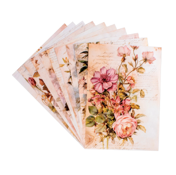 Little Birdie - Eco Déco Paper - Bloom Boutique A4 size 10 design x 1 10 sheets