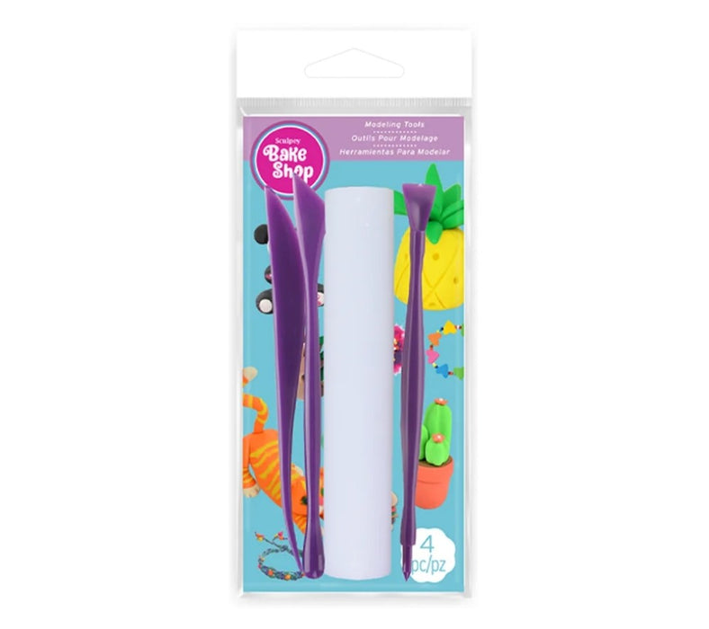 Sculpey - Modeling Tools 4pc Set