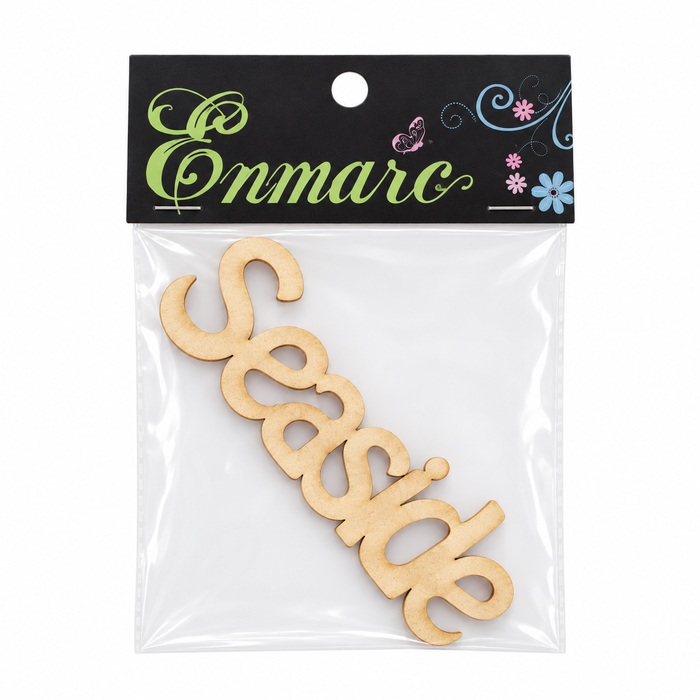 Doodles - Enmarc - "Seaside" Chipboard Embellishment
