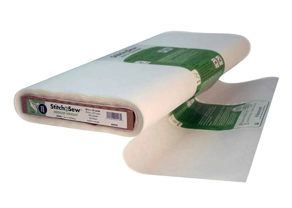 StitchnSew Tear-Away Medium Weight Sew-In Stabilizer, 20 in - 2 yd cut
