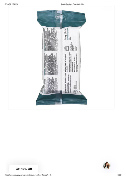 Super Sculpey Flex - Soft 1 lb.
