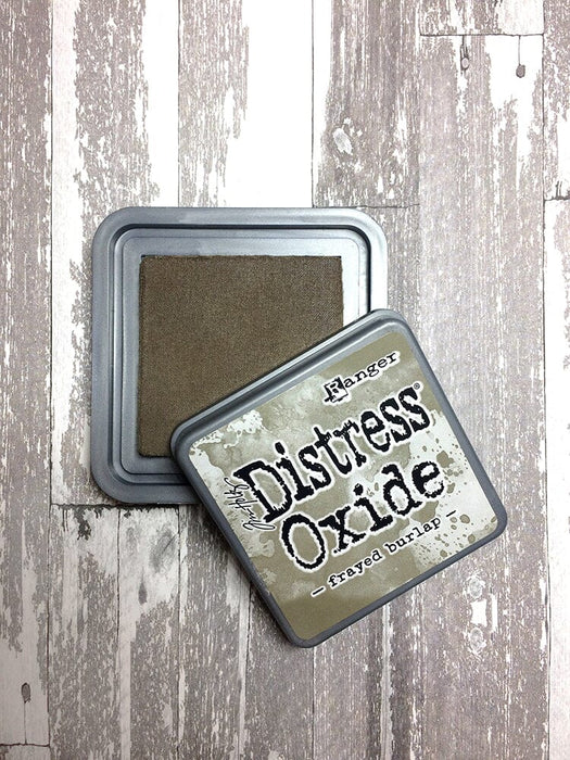 Tim Holtz Distress Oxides Ink Pad-Frayed Burlap