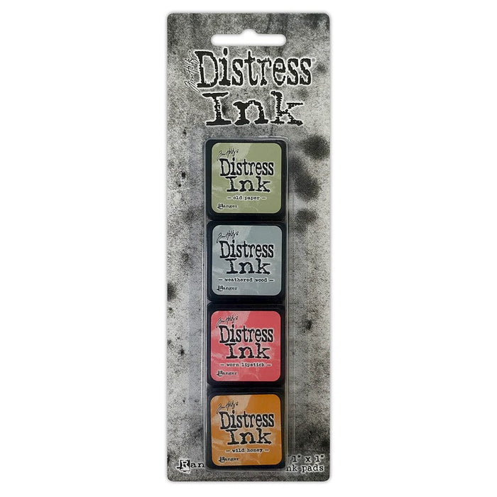 Tim Holtz - Distress Mini Ink Pads 4/Pkg - Kit 7