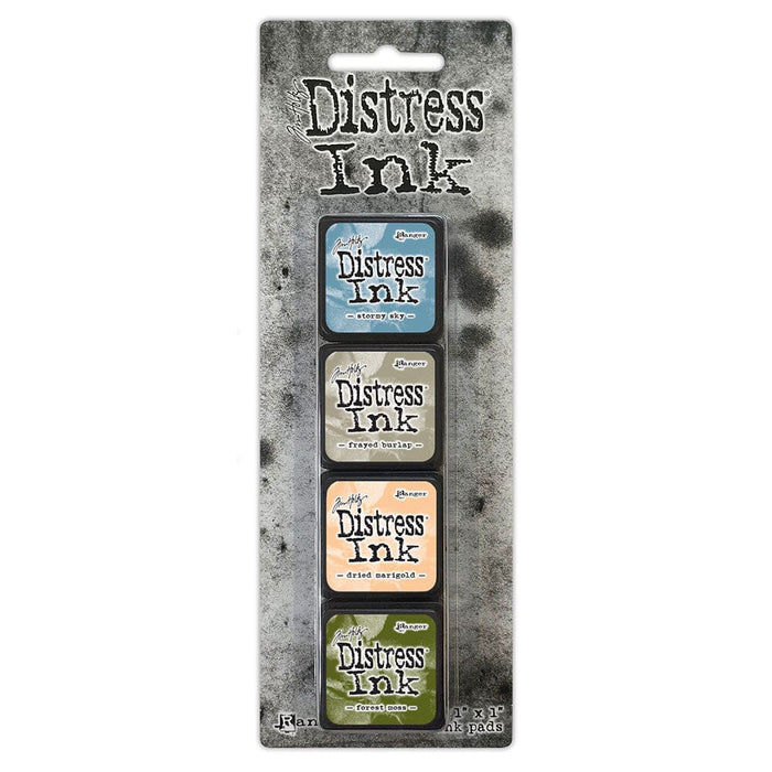 Tim Holtz - Distress Mini Ink Pads 4/Pkg - Kit 9