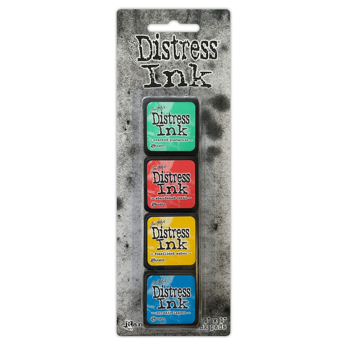Tim Holtz - Distress Mini Ink Pads 4/Pkg - Kit 13