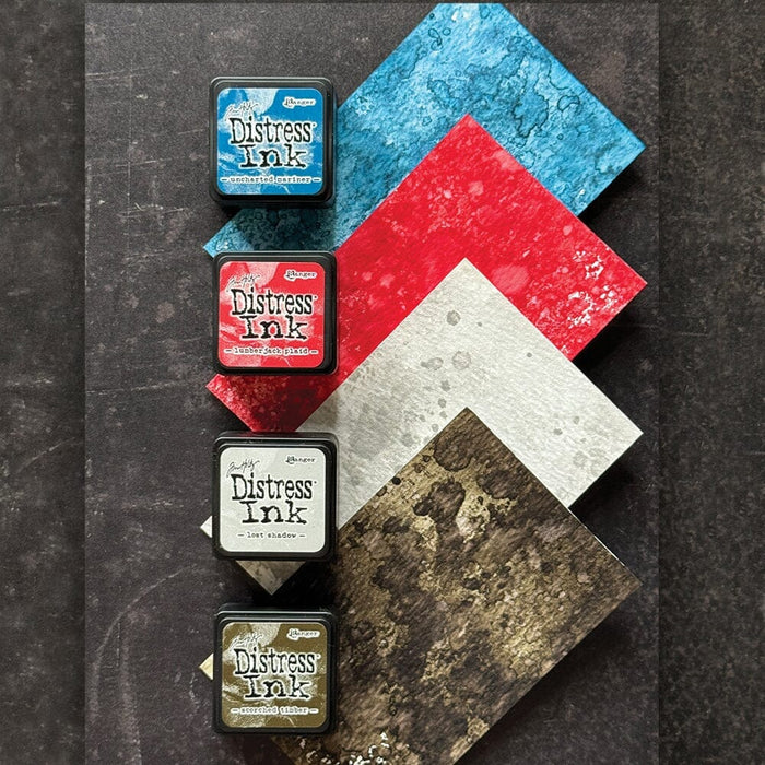 Tim Holtz - Distress Mini Ink Pads 4/Pkg - Kit 18