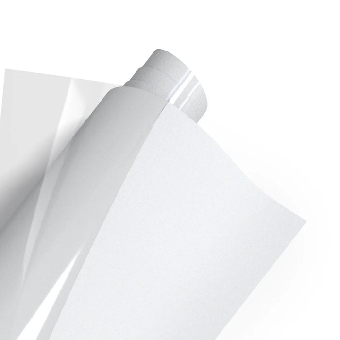 Tubitherm - Flock Heat Transfer Vinyl - White (1m x 25cm)