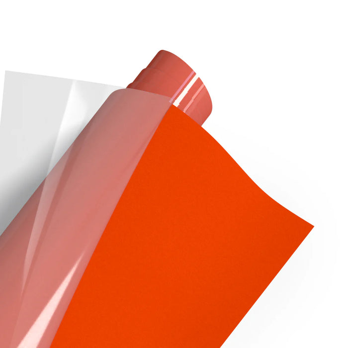 Tubitherm - Flock Heat Transfer Vinyl - Orange (1m x 25cm)