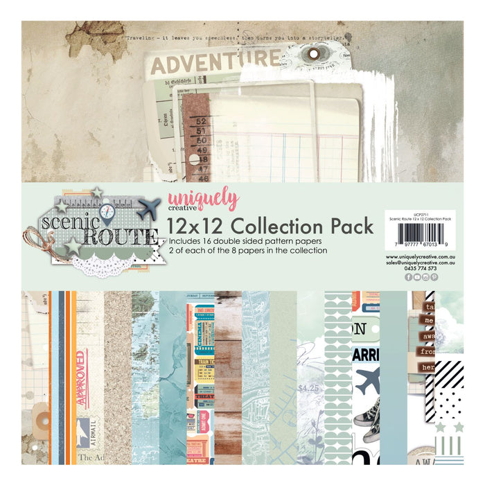 Uniquely Creative - Collection Pack 12x12 -  Scenic Route