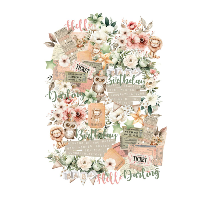Uniquely Creative - Paper Die Cuts - Hello Darling
