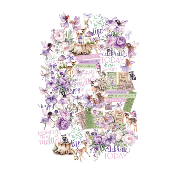 Uniquely Creative - Paper Die Cuts-Serenity