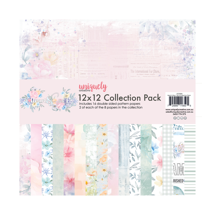 Uniquely Creative - Heart & Soul Collection - 12x12" Paper Kit