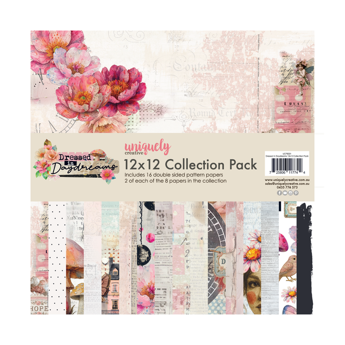 Uniquely Creative - Dressed in Daydreams Collection - 12x12" Paper Kit