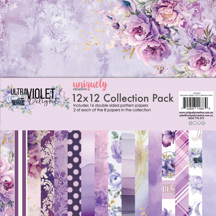 Uniquely Creative - Collection Pack 12x12 - Ultraviolet Collection Pack