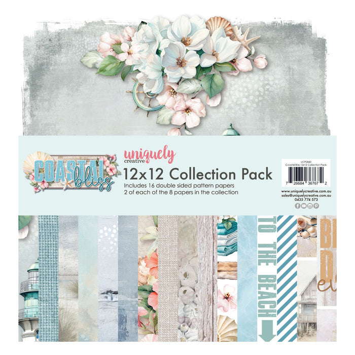Uniquely Creative - Collection Pack 12x12 - Coastal Bliss