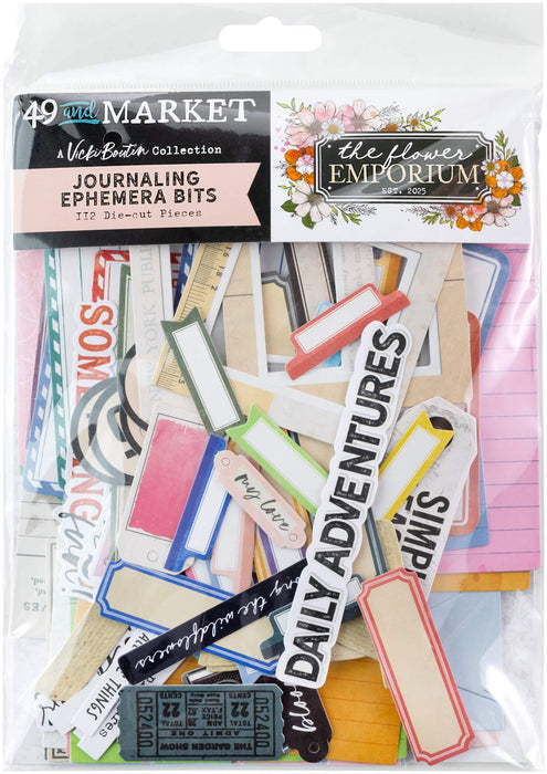 49 And Market Die-Cuts - Journaling, The Flower Emporium
