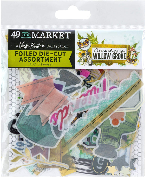 49 And Marketing Foiled Die-Cuts - Curiosities in Willow Grove