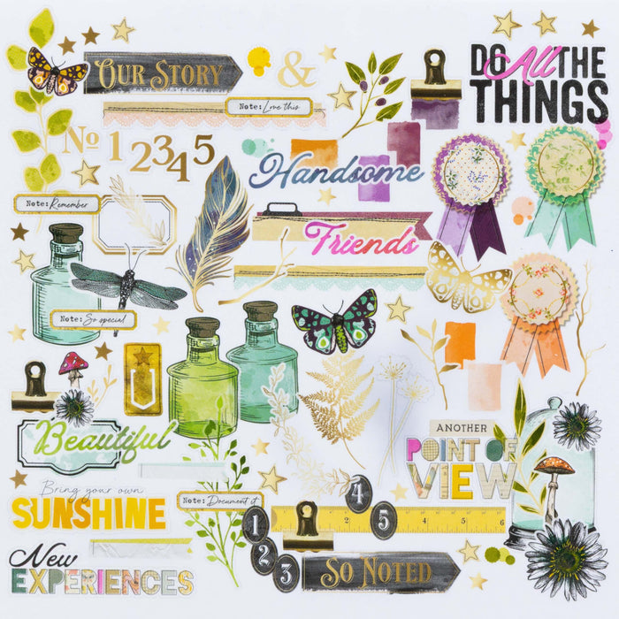 49 And Marketing Foiled Die-Cuts - Curiosities in Willow Grove