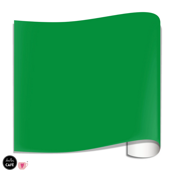 Grafitack - Adhesive High Quality Vinyl - Primary Green GLOSS - 30cm x 0.5M
