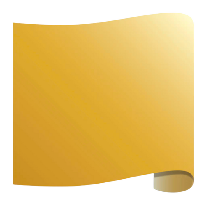 Poli-Flex Turbo - Heat Transfer Vinyl - Gold (25cm x 0.5m)