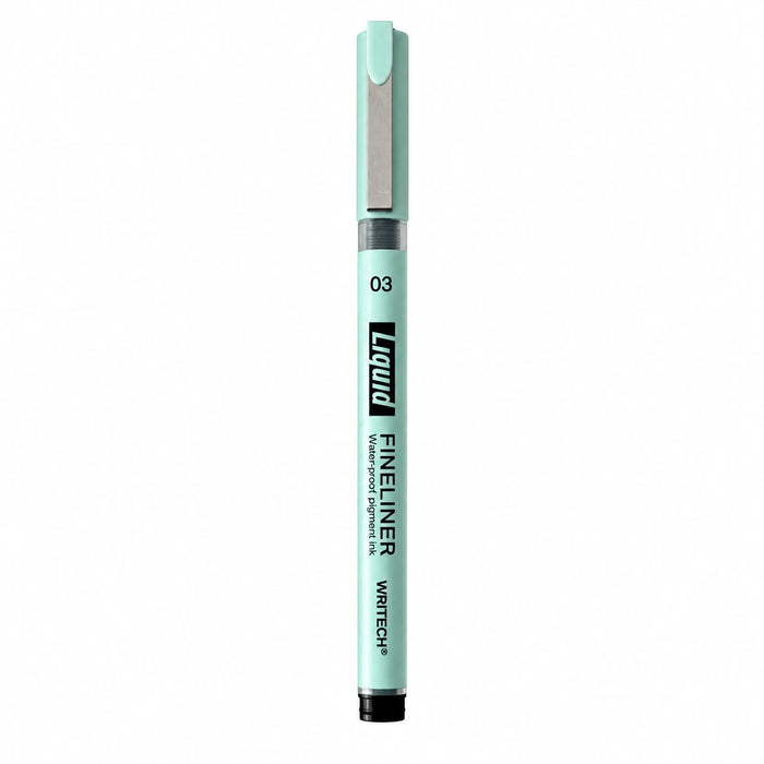Writech - Liquid Fineliner - 03 Black 1pk