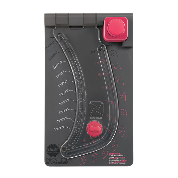 We R Memory Keepers - Punch Board - Pinwheel