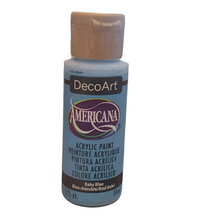DecoArt - Americana Acrylic Paint 2oz - Baby Blue